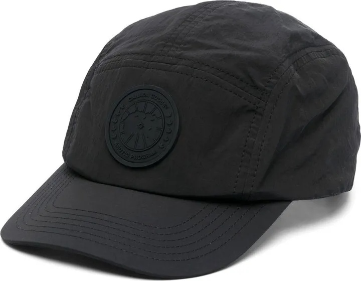 Black 5-Panel Disc Cap