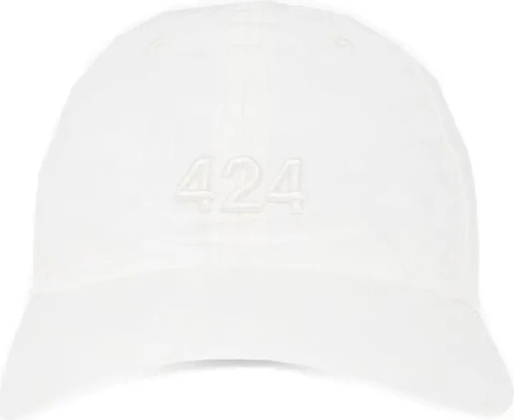 424 Logo-Embroidered Curved Peak Baseball Cap