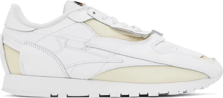 Maison Margiela White Reebok Classics Edition Memory Of Sneakers
