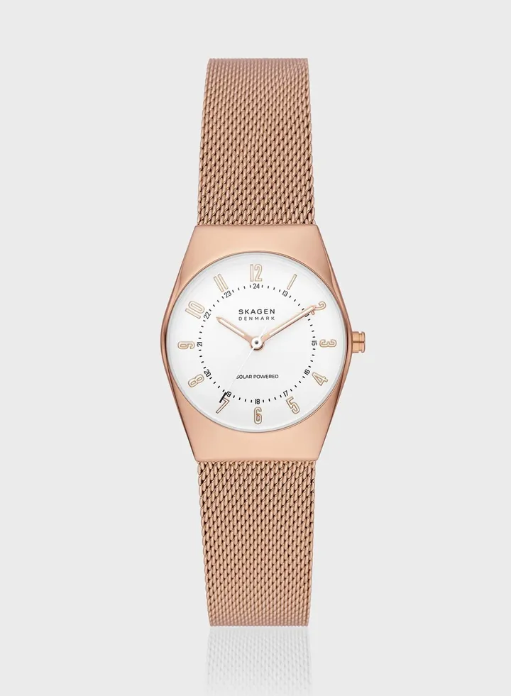 Grenen Lille Solar Powered Analog Watch