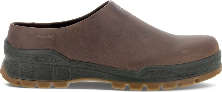 Ecco Track 25 Womens Leather Moc Toe Clog Shoes