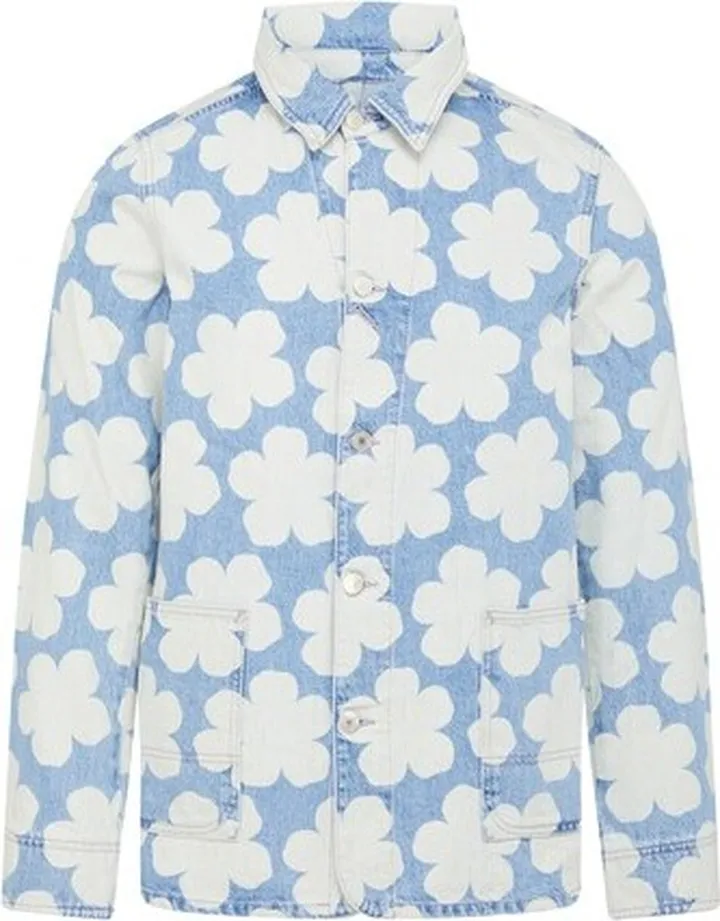 Printed Denim Jacket