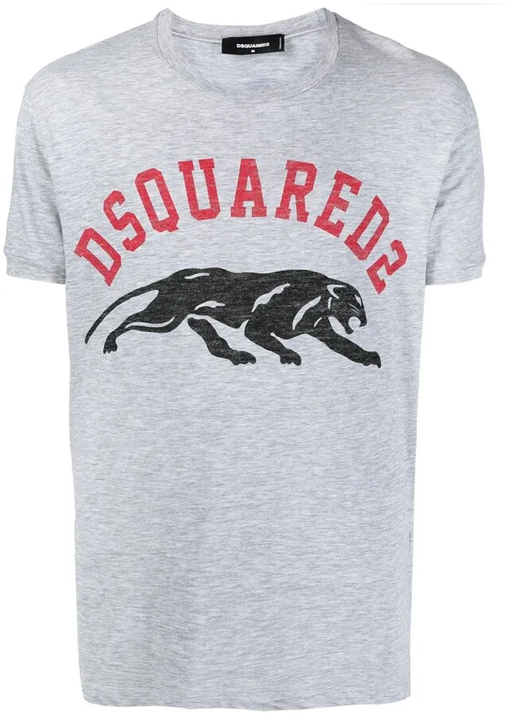logo-print T-shirt