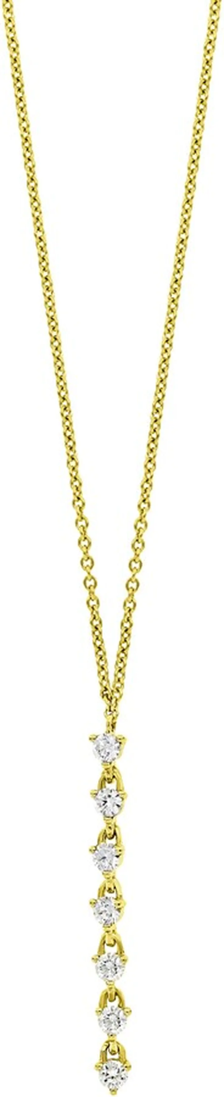 Aviva Drop Diamond Pendant Y-Necklace