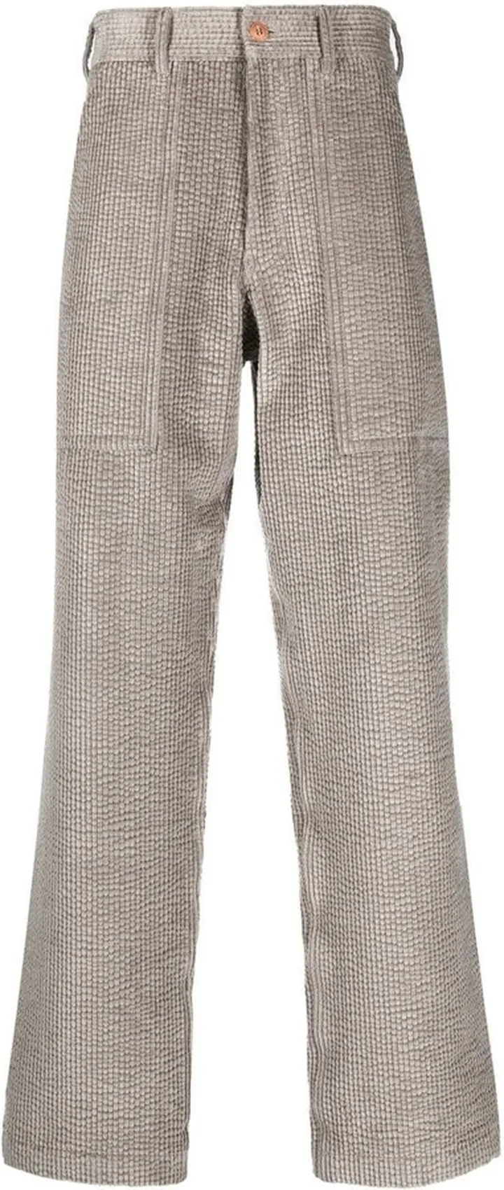 Straight-Leg Corduroy Trousers