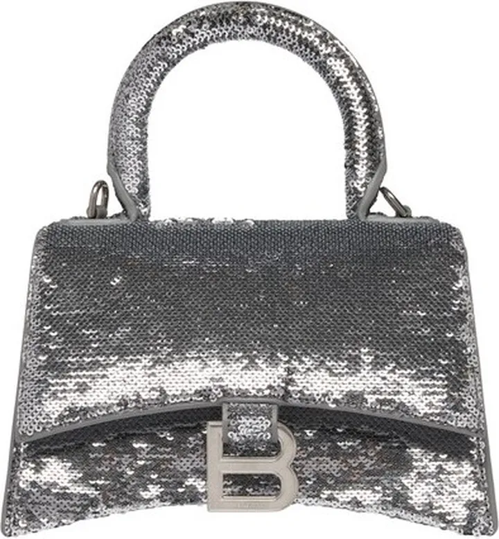 Hourglass XS sequined bag