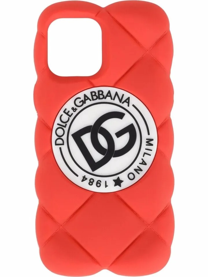 DG logo quilted iPhone 12 Pro Max cover