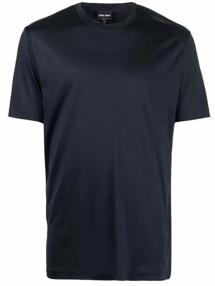 round-neck jersey T-shirt