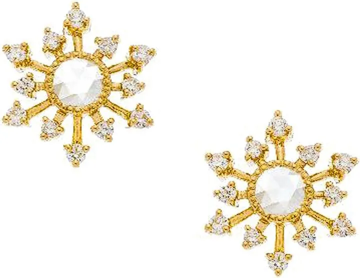 Leena Diamond Stud Earrings