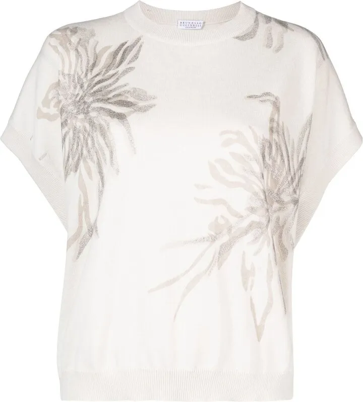 BRUNELLO CUCINELLI- Wool And Cashmere Blend Top