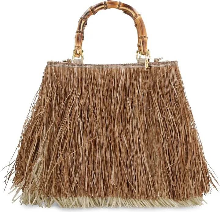 Scicli Raffia Tote Bag