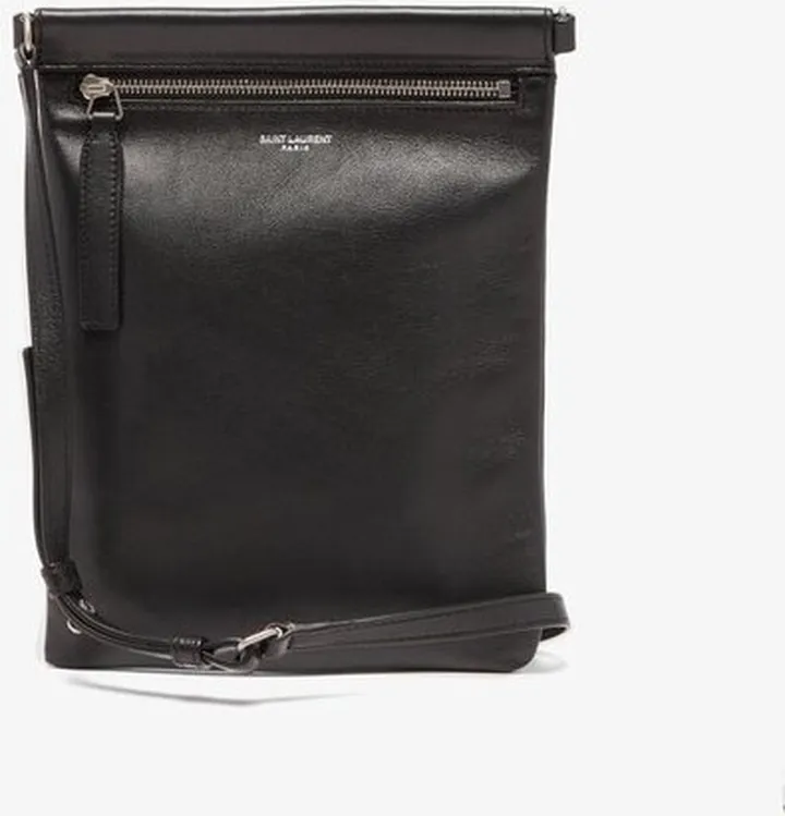 Logo-print Leather Cross-body Bag