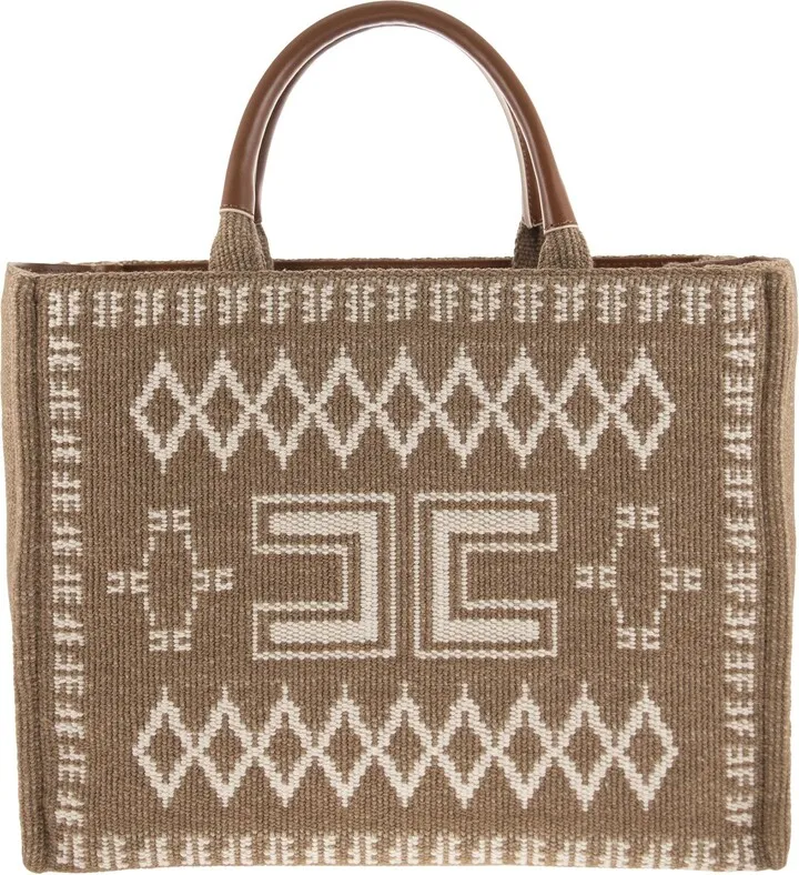 Large Canvas Shopper