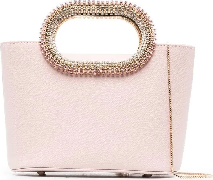 Crystal-Embellished Tote Bag