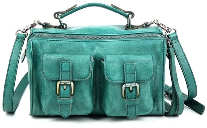 Las Luna Leather Crossbody Bag