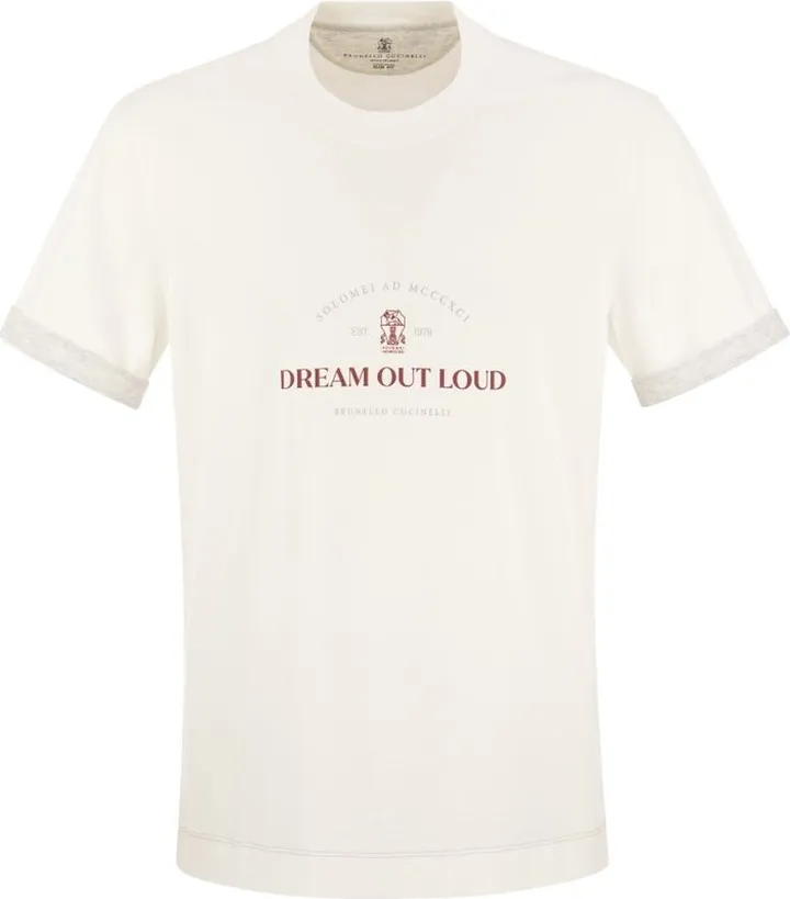 Brunello Cucinelli Dream Out Loud Crewneck T-Shirt