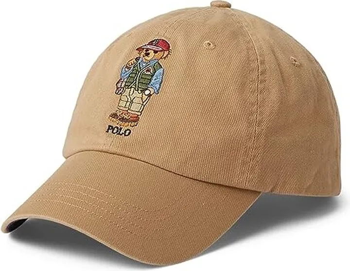 Polo Ralph Lauren Polo Bear Twill Ball Cap (Luxury Tan) Caps