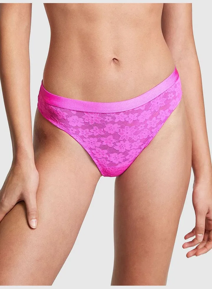 Wear Everywhere Lace Thong Panty