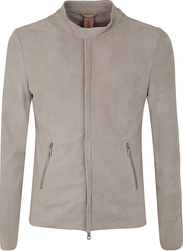 Suede Biker Jacket