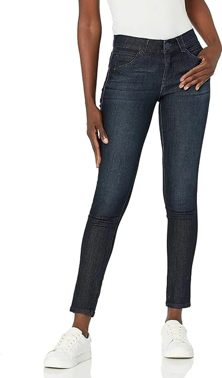 Democracy Women's Ab Solution Jegging (Mid Indigo) Women's Jeans