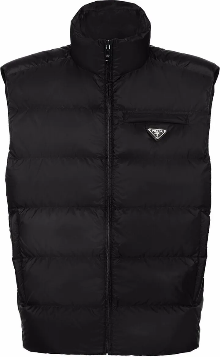Re-Nylon quilted padded gilet