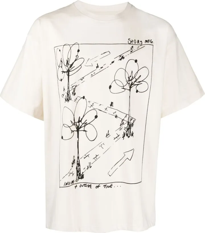 Grateful organic-cotton T-shirt