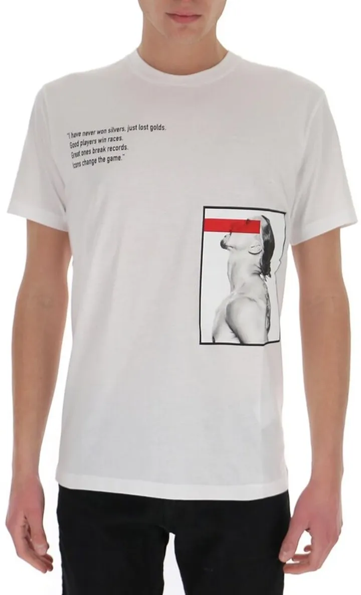Dsquared2 X Ibrahimović Icon Print T-Shirt