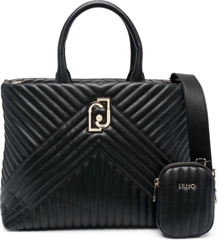 Eco-friendly quilted tote bag