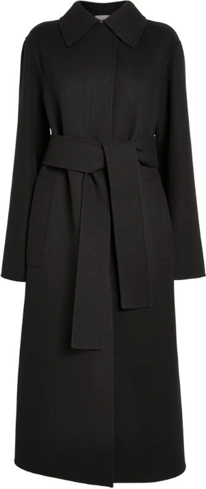 Jil Sander Virgin Wool Wrap Coat