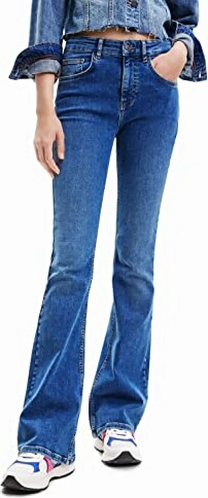 Desigual Women's Regular Woman Denim Long Trouser