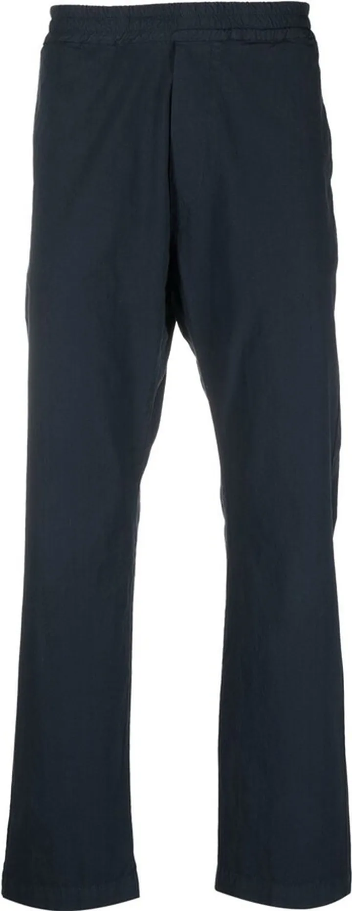 Straight-Leg Elasticated Chinos