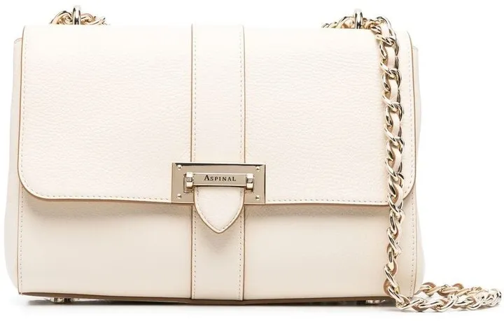 large Lottie leather shoulder bag