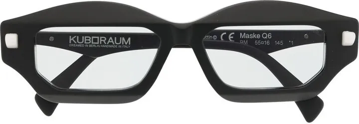 Q6 geometric-frame glasses