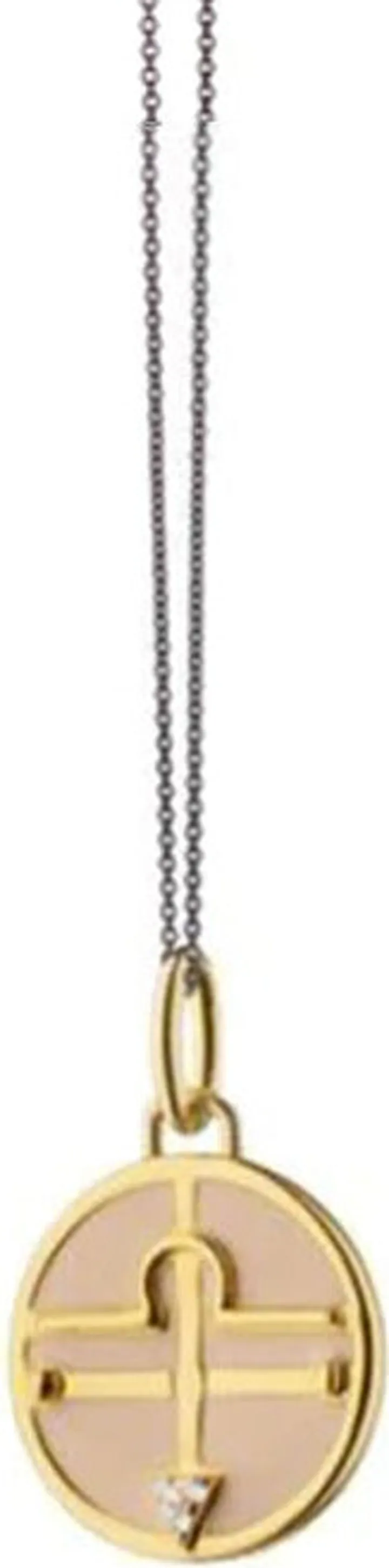 18K Yellow Gold Vermeil Libra Charm