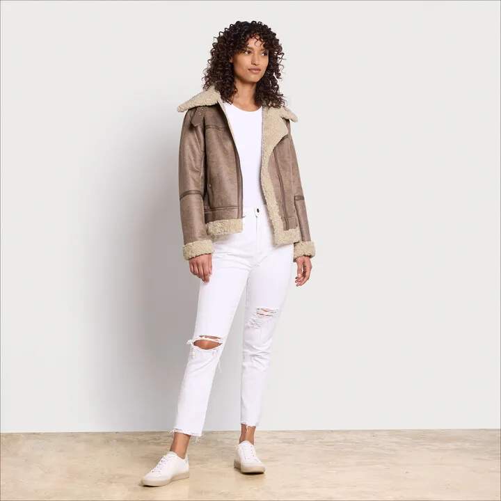 Short Aviator Jacket