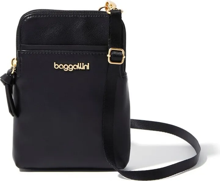 baggallini Take Two Bryant Vegan Leather Pouch Crossbody Bag