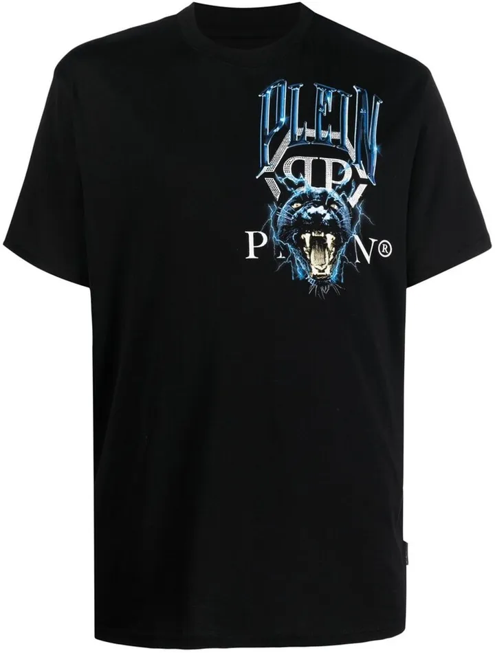 logo print T-shirt