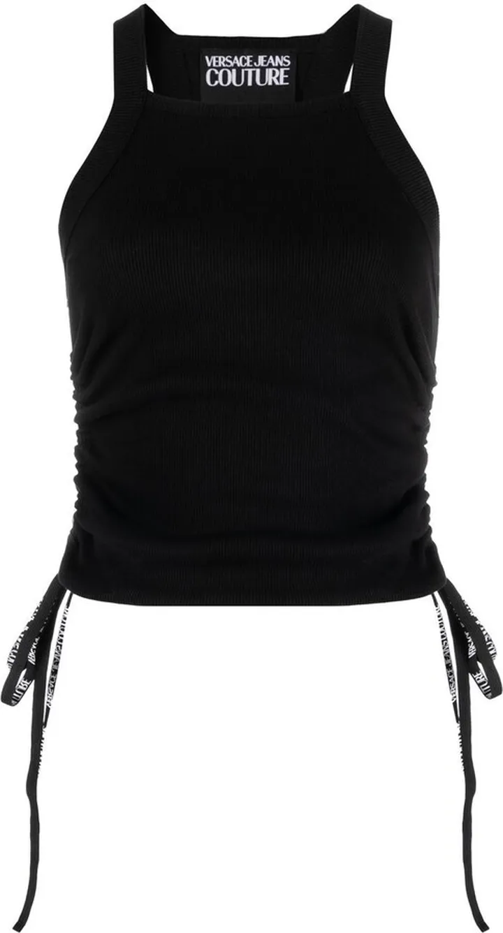 Lace-Up Halterneck Top