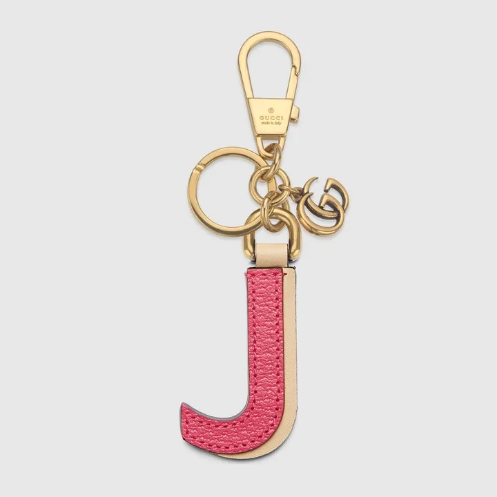 Letter J keychain