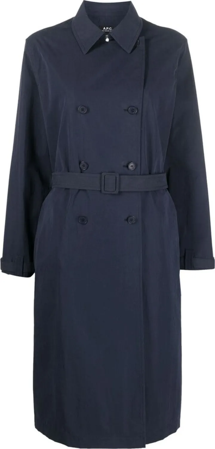 Double-Breasted Trench Coat