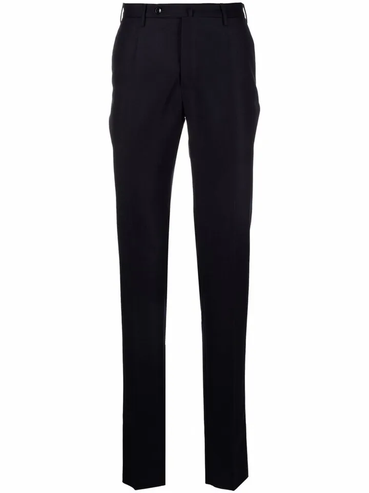 Slim-Fit Straight-Leg Trousers