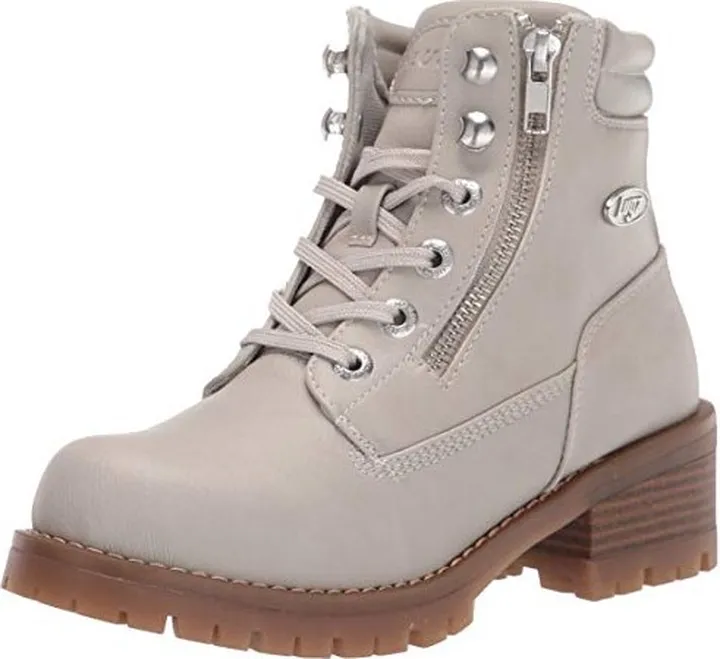 Lugz Women's Flirt Hi Zip Classic 6-inch Chukka Fashion Boot Combat