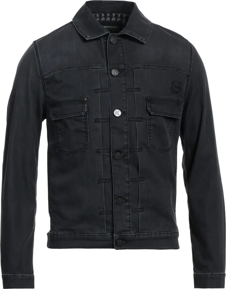 Denim Outerwear Black