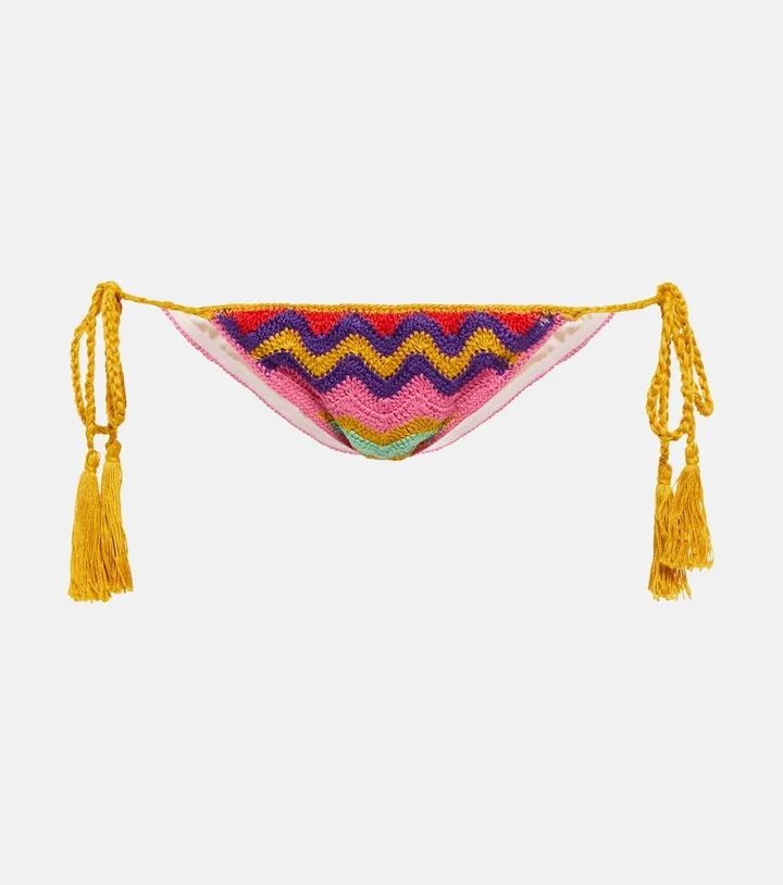 Crochet cotton bikini bottom