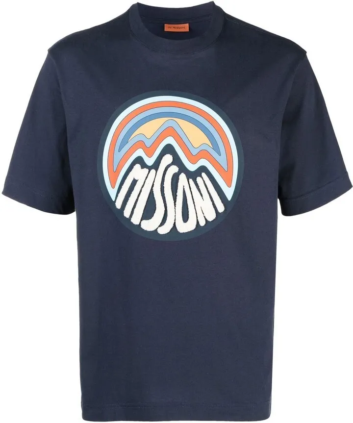 logo-print short-sleeve T-shirt