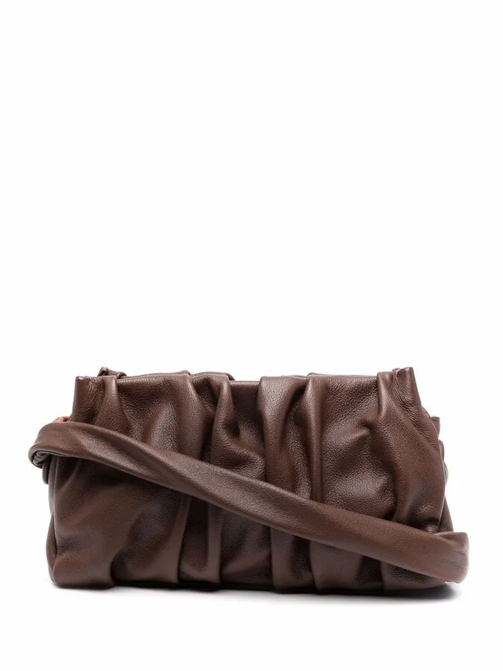 Vague gathered shoulder bag