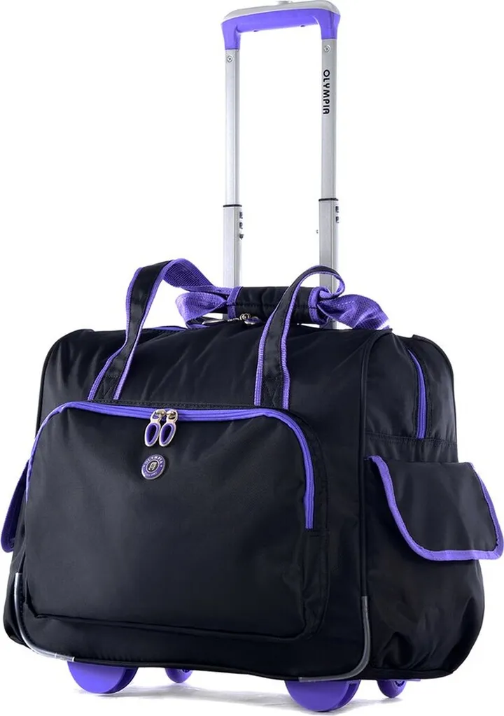 Olympia Usa Rave Rolling Overnighter With Laptop Compartment