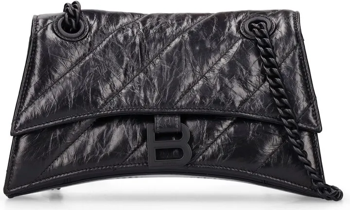 Small Crush chain quilted leather bag