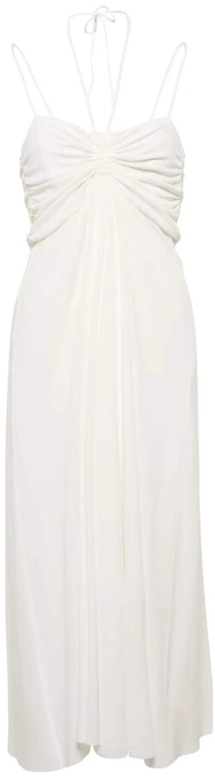 Jenila halter midi dress
