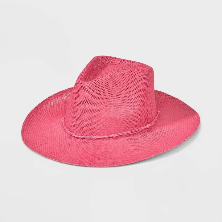 Women's Western with Band Cowboy Hat - Wild Fable™ Pink